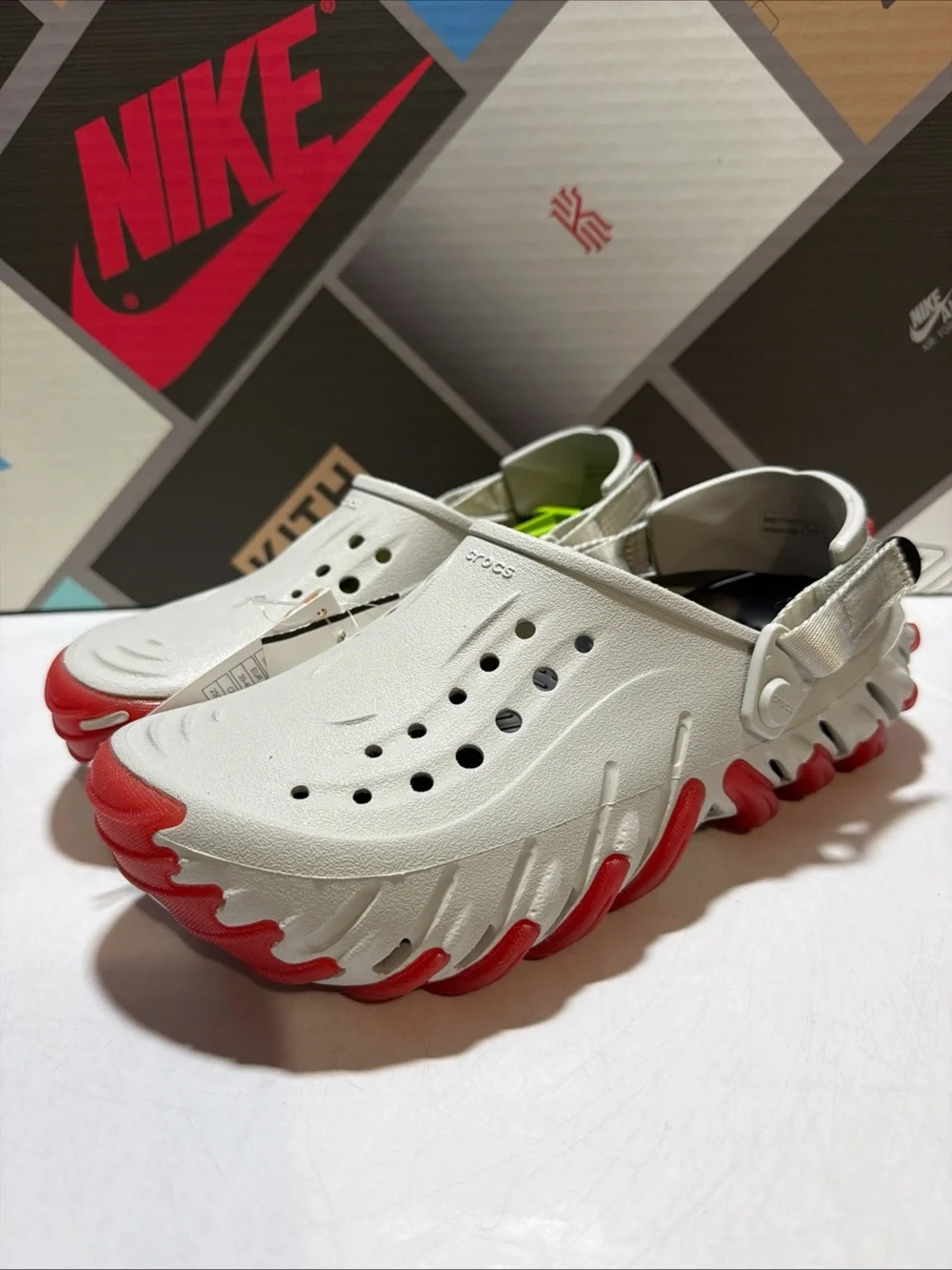 CROCS ECHO ICEY RO CLOG 211458 ATMOSPHERE NWT